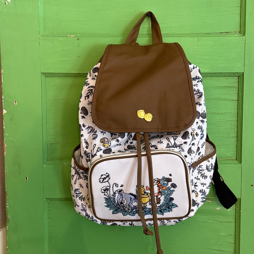 Disney Loungefly Winnie the Pooh Slouch Backpack